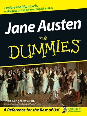 cover image of Jane Austen For Dummies